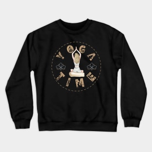 Yoga Time Crewneck Sweatshirt